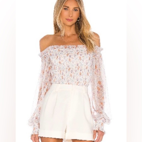 1. State Tops - 1 Stare Woodlands Garden Blouse